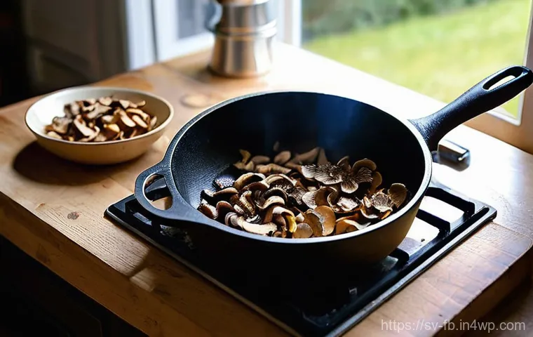버섯 소재의 소비자 교육 필요성 - **Prompt:** A close-up, vibrant still life of an abundant harvest of edible Swedish mushrooms. The c...